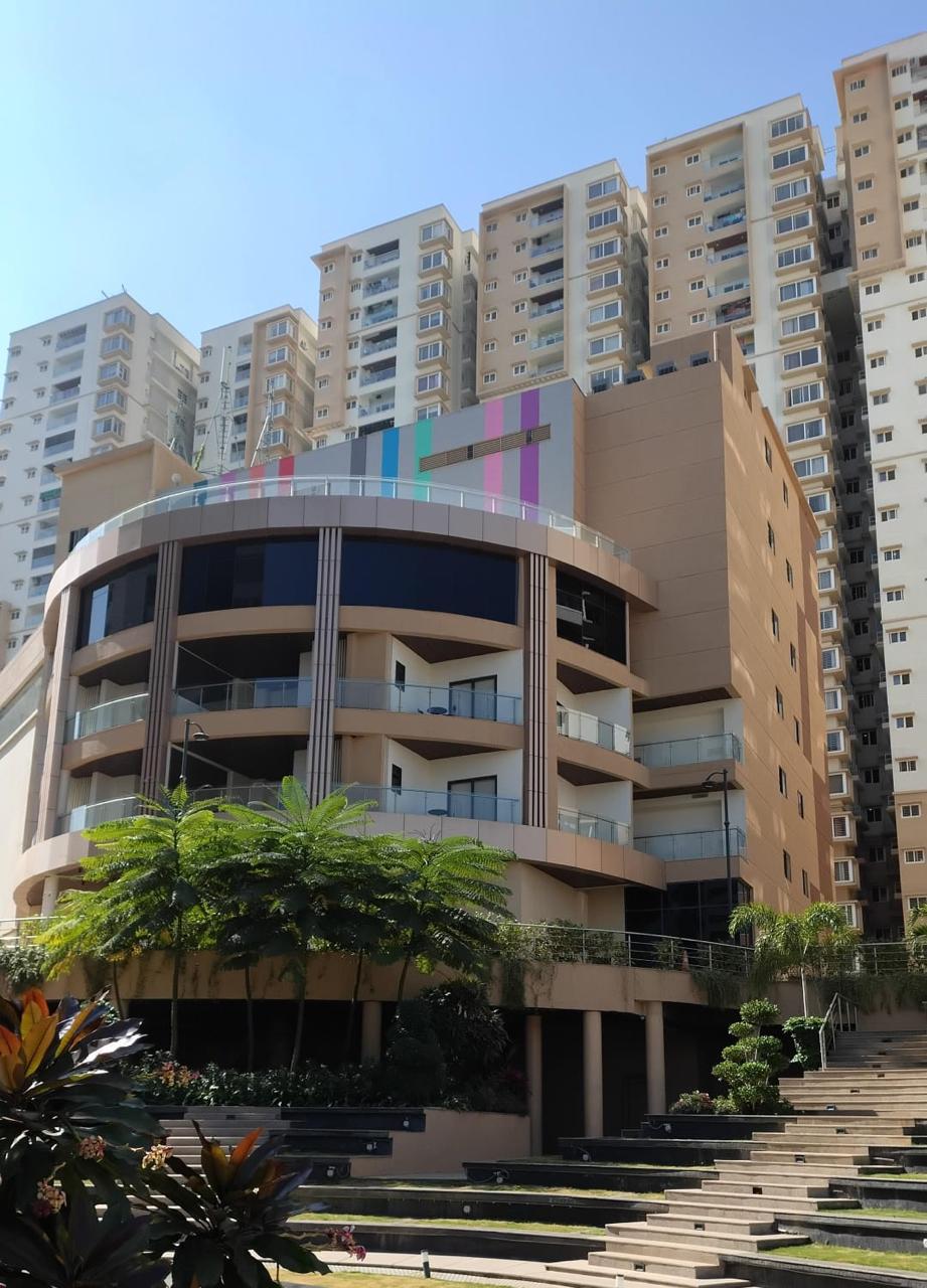 The Oasis club house at Bollineni Bion, where Doon Kids is located